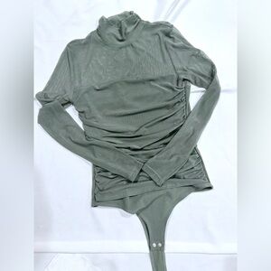 Amazon Women's Long Sleeve Tee - Olive Green